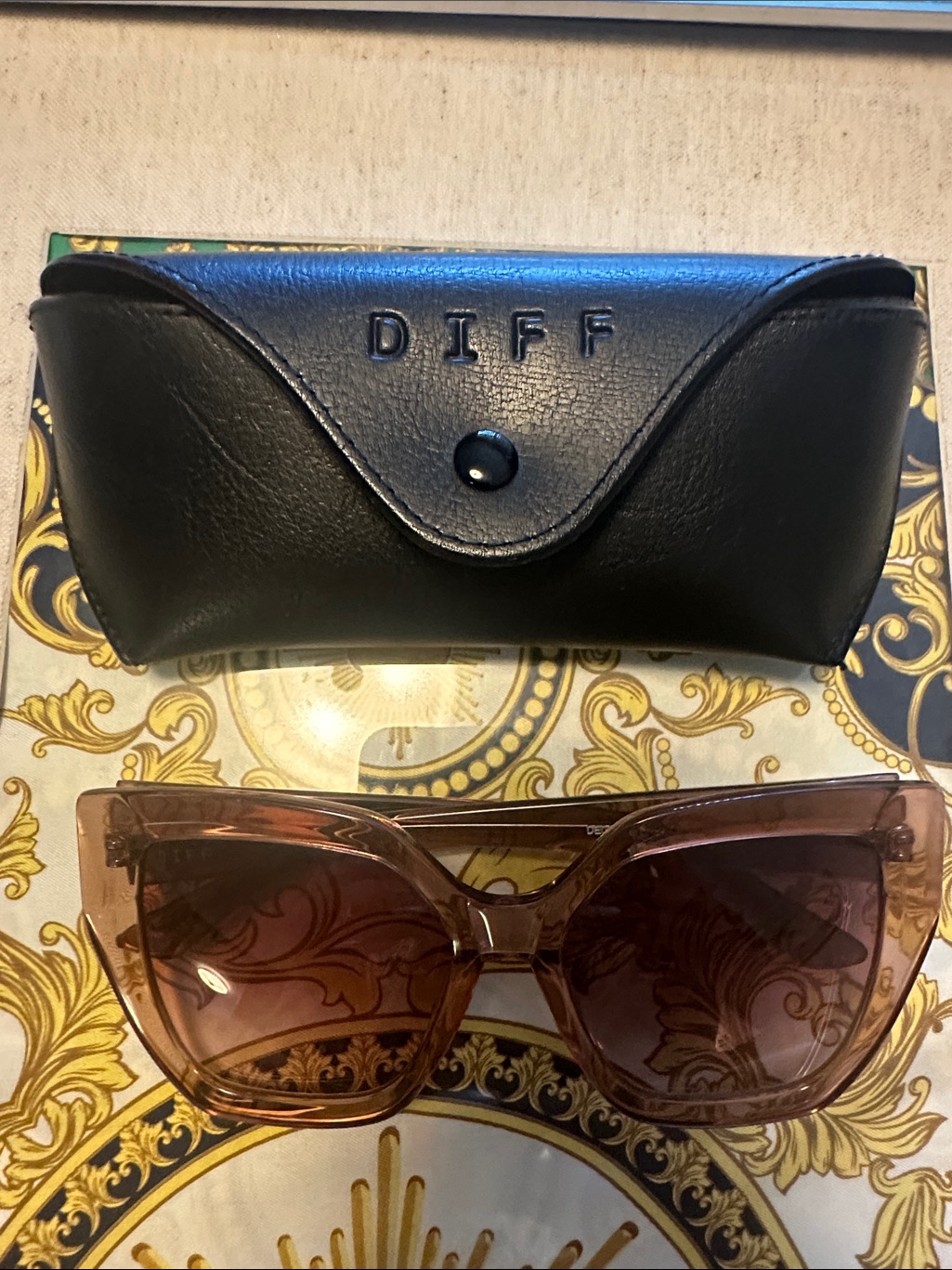 Diff Blaire Sunglasses In Cafe Ole Brown